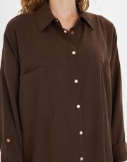 tencel uzun gömlek 3