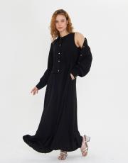 iç elbiseli keten takım