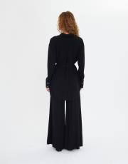 çift düğmeli keten takım 4