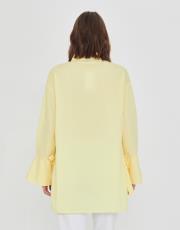 kolu bağcıklı gömlek 4